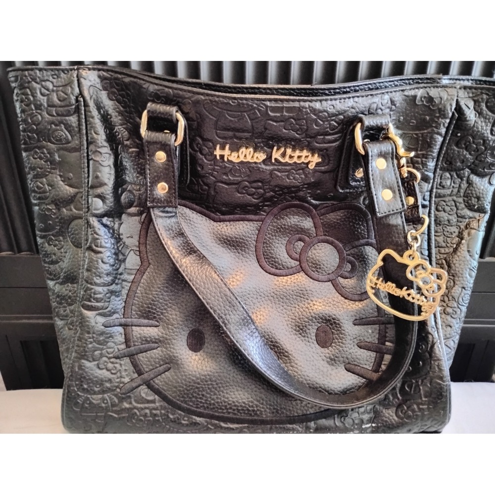 Y2K Loungefly Hello Kitty Leopard Tote Bag Vintage Leather Retro Gorpcore Indie